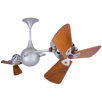 53" Italo Ventania 3 Wooden Blade Ceiling Fan