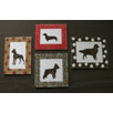 Houndstooth Wall Art (Set of 4)
