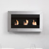 Square I Bio Ethanol Fuel Fireplace