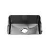 Classic 22" x 17.5" Undermount Stainless Steel Single Bowl Kitchen Sink