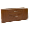63" Credenza with 2 Lateral Files and 2 Doors