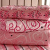 Luxe Pink Changing Pad Cover