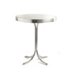 Retro Pub Table in Bright Chrome