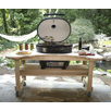 Cypress Table for Extra Large Oval Grill