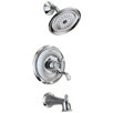 Vessona Monitor 17 Series Tub and Shower Trim in Chrome