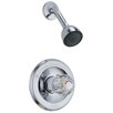 Classic Pressure Balanced Shower Only in Chrome Trim