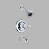 Leland 14 series Less Handle Monitor Tub and Shower Trim in Chrome