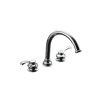 Fairfax Deck-Mount Bath Faucet Trim with Lever Handles and Traditional Non-Diverter Slip-Fit Spout