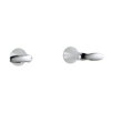 Coralais Wall-Mount Bath and Shower Valve Shower Faucet Trim with Lever Handles