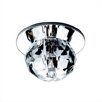 DR-G363-CL - Beauty Spot Round Cut Crystal Accent Shade in Clear