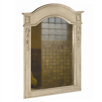 Single Mirror in Antique Parchment
