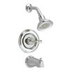 Hampton Bath/Shower Trim Kit  With Metal Lever Handle
