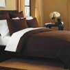 Classic Quilt Throw in Coffee Stripe