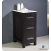 Torino 12" Bathroom Linen Side Cabinet