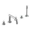 Atrio Roman Tub Filler Faucet with Hand Shower