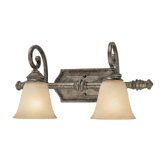 Barclay Two Light Bath Vanity in Creek Stone