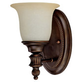Avery One Light Wall Sconce in Burnished Bronze
