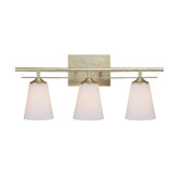 Soho Three Light Bath Vanity in Winter Gold