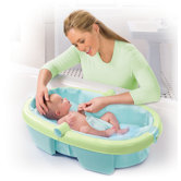 Newborn-to-toddler Fold Away Bath Tub