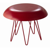Kaffeetisch "Meduse" in Rot