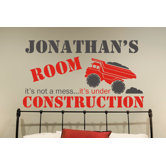 Under Construction Wall Decal