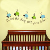 Counting Sheep Wall Decal