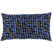 Faux Silk Dots Decorative Pillow