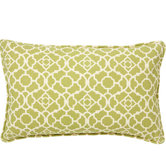 Moroccan Outdoor Decorative Pillow in Green