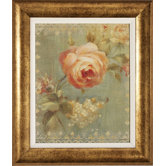 Rose / Poppy Framed Art (Set of 2)