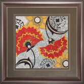 Fan Dance I / II Wall Art (Set of 2)