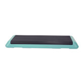 Original Health Club Step Aerobic Trainer with 5 Teal Platform