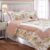 French Bouquet Quilt Set