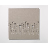 Flower Bed Textile Wall Print