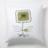 Square Flower Pillow