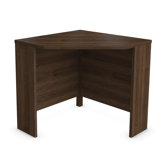 Jazz Corner Computer Desk in Walnut