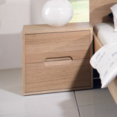 Bolero 2 Drawer Bedside Table