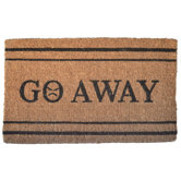 Go Away Doormat