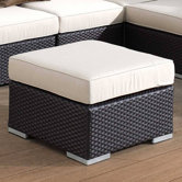 Solana Ottoman with Cushion