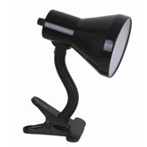 Clip Desk Lamp in Black