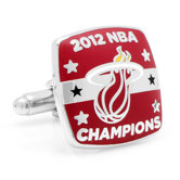 NBA 3D Miami Heat 2012 Championship Cufflinks