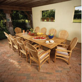 Essex Rectangular Extension Dining Table 106"