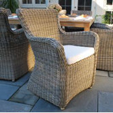 Sag Harbor Dining Arm Chair with Cushion