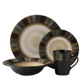 Cayman 16 Piece Dinnerware Set