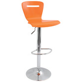 H2 23" Barstool in Orange