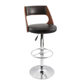 Presta Barstool in Cherry Wood