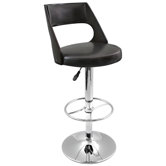 Presta Barstool in Wenge Wood