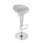 Scooper Bar Stool in Silver