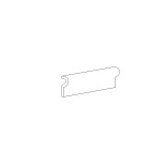 Castle De Verre 2" x 6" Counter Rail in Turret Beige