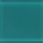 Glass Reflections 4 1/4" x 4 1/4" Glossy Wall Tile in Almost Aqua
