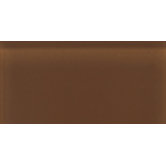 Glass Reflections 8 1/2" x 17" Glossy Wall Tile in Caramel Sundae